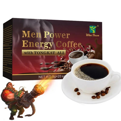 Café Bio Maca Énergétique pour Hommes