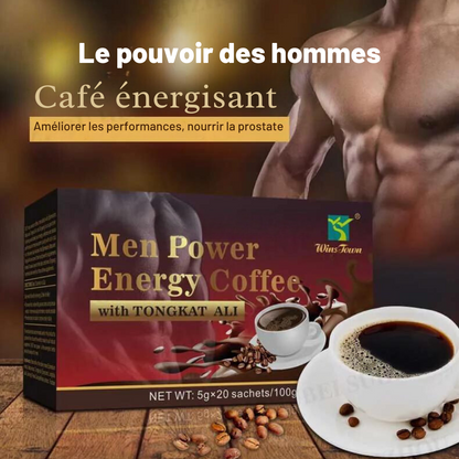 Café Bio Maca Énergétique pour Hommes